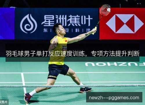 羽毛球男子单打反应速度训练,专项方法提升判断 羽毛球男子单打反应速度训练,专项方法提升判断